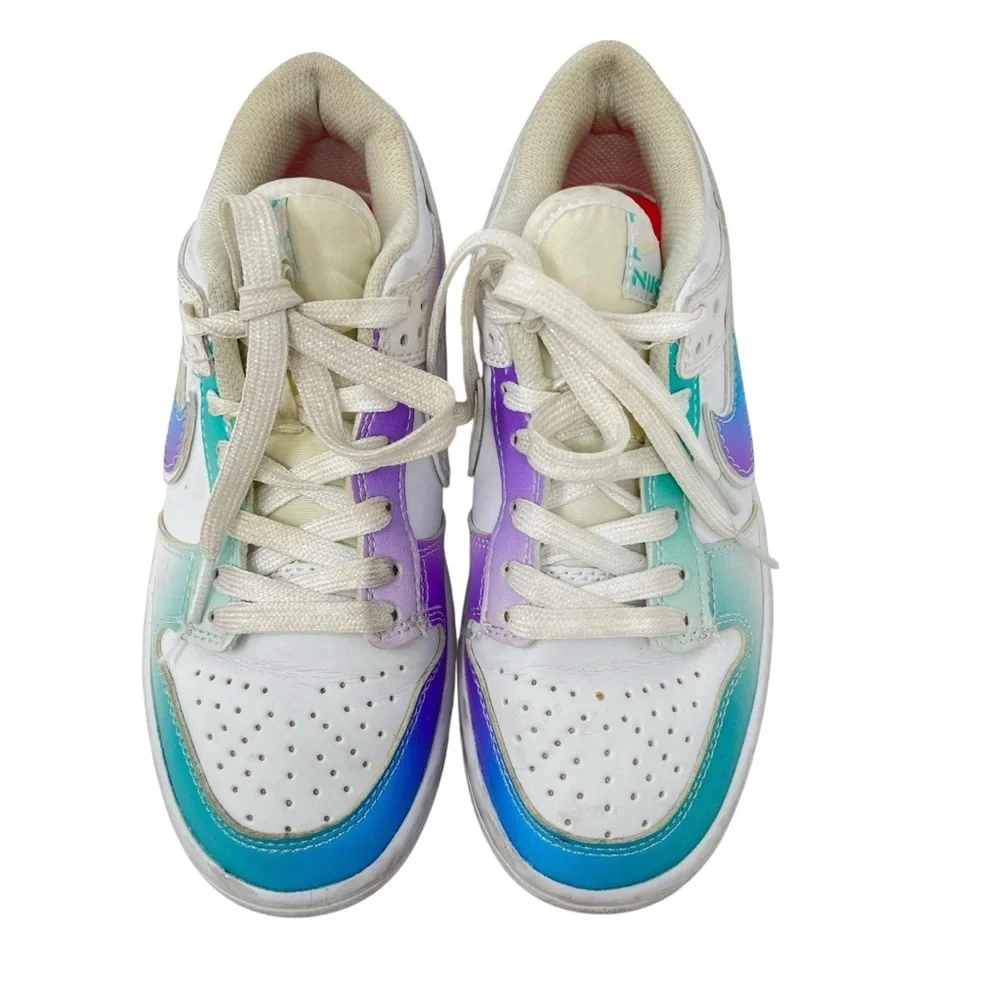Nike Blue and White Sneakers